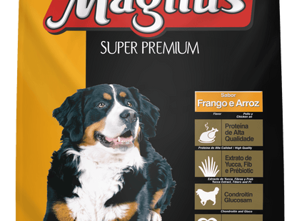 Ração Magnus Super Premium Cães Adultos Frango e Arroz