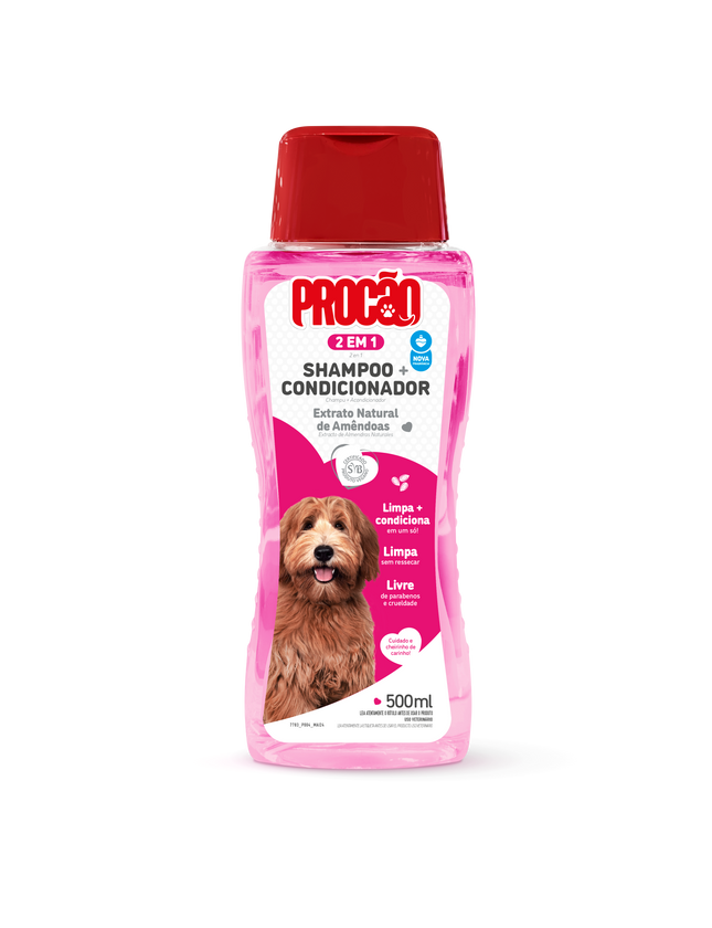 Shampoo e Condicionador Procão Pet 500 ml