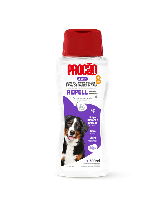 Shampoo Condicionador Erva de Santa Maria Procão 500 ml