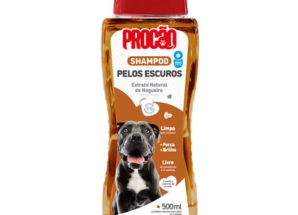 Shampoo Procão Pelos Escuros para Cachorros