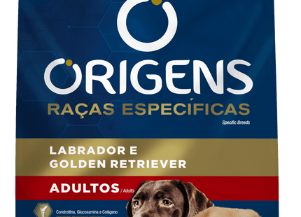 Origens Ração Seca Adulto Raças Específicas Labrador & Golden Retriever 15 kg