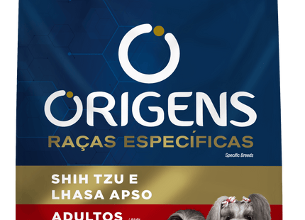 Ração Origens Premium Especial Adultos Shih Tzu & Lhasa Apso