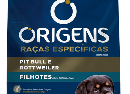 Ração Origens Filhote Pit Bull Rottweiler 15 kg