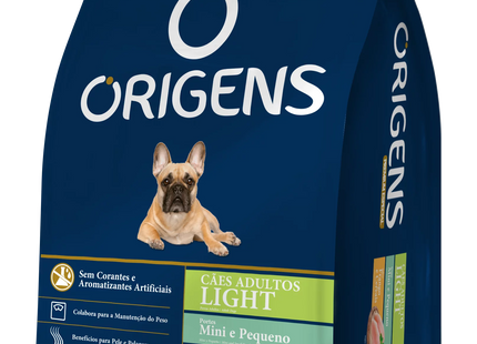 Origens Light – Frango e Cereais – Cães Adultos Porte Mini/Pequeno – 10,1 kg