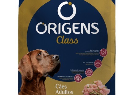 Ração Seca Origens Class Carne e Frango para Cães Adultos