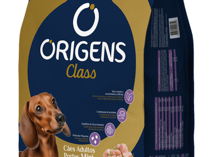 Ração Seca Origens Class Mini/Pequeno Carne e Frango