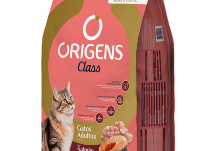 Origens Class Gatos Adultos Premium Especial Salmão e Frango