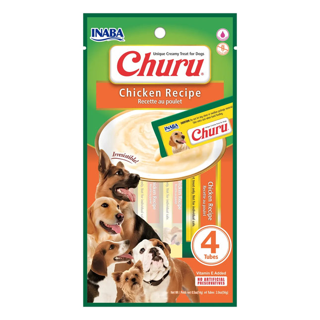 Churu Dog Frango 56 g – Petisco Cremoso para Cães