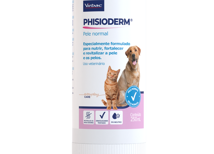 Shampoo Phisioderm Pele Normal – Cães e Gatos