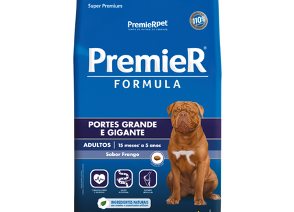 Premier Fórmula Cães Adultos Raças Grandes e Gigantes