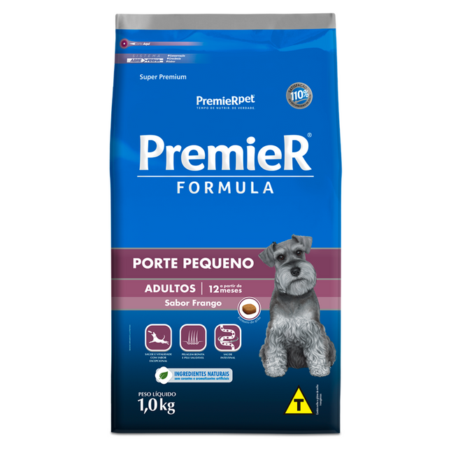 Ração Seca Premier Formula para Cachorros Adultos de Porte Pequeno