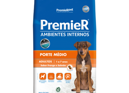 Ração Seca Premier para Cachorros Adultos de Porte Médio