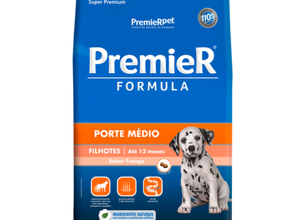 Ração Seca Premier para Cachorros Filhotes de Raças Médias