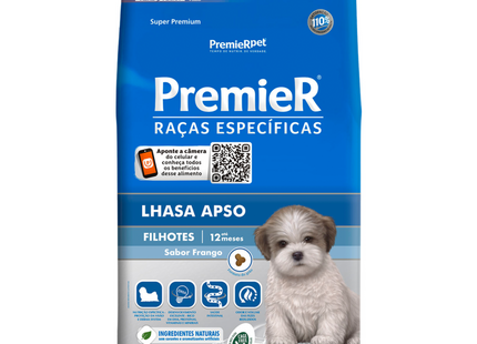 Ração Seca Premier para Cachorros Filhotes da Raças Lhasa Apso