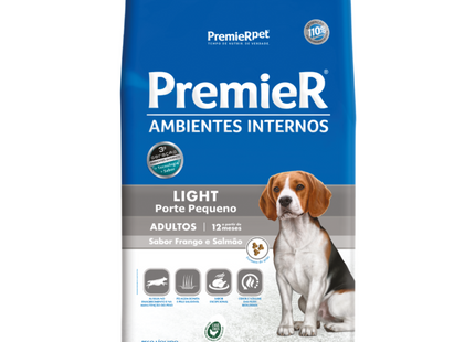 Ração Seca Premier Light para Cachorros Adultos de Ambiente Interno