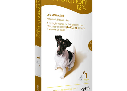 Revolution 12 % para cães 5,1 a 10 kg
