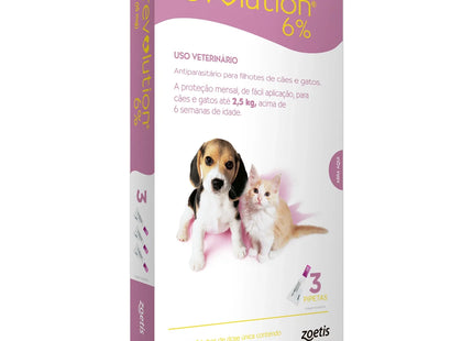Revolution 6% para Cães & Gatos até 2,5 kg
