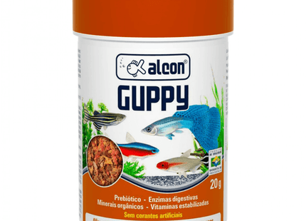 Alcon Guppy – Ração em Flocos para Peixes Pequenos
