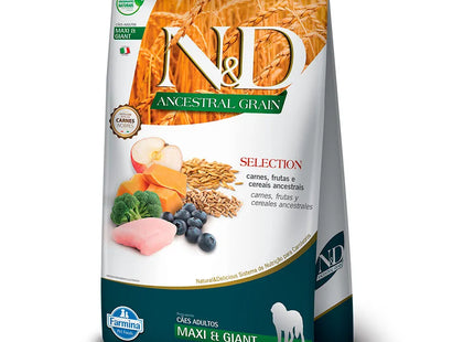 N&D Ancestral Selection Canine Adulto Maxi & Giant – 15 kg