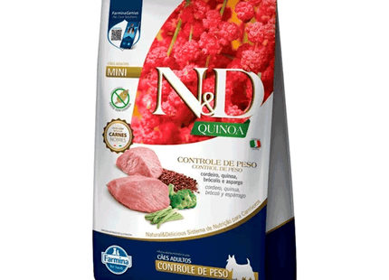 N&D Quinoa Canine AD Mini Controle de Peso Suíno