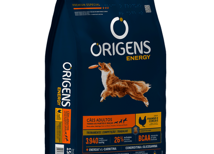 Origens Energy Alta Energia Sabor Frango e Cereais
