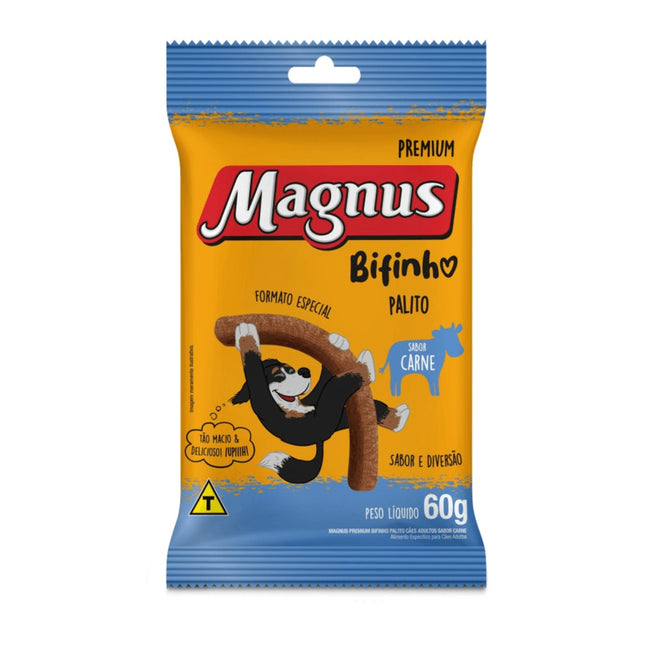 Palito Magnus Sabor Carne Petisco para Cães Adultos