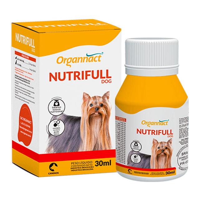 Organnact Nutrifull Dog — Suplemento Líquido para Cães