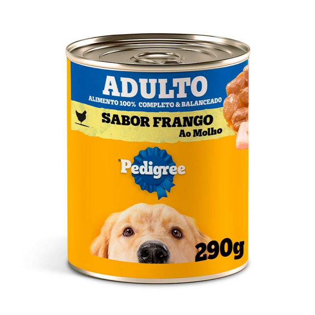 Ração Úmida Pedigree Molho Frango para Cachorros