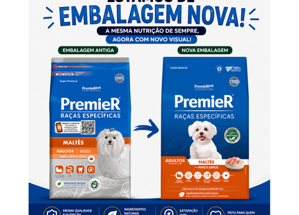 Premier Raças Específicas Maltês Adulto