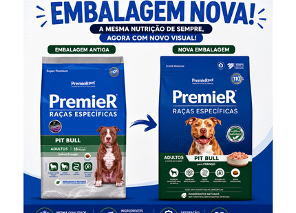 Premier Raças Específicas Pitbull Adulto