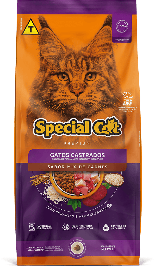 Special Cat Castrados Sabor Mix de Carnes