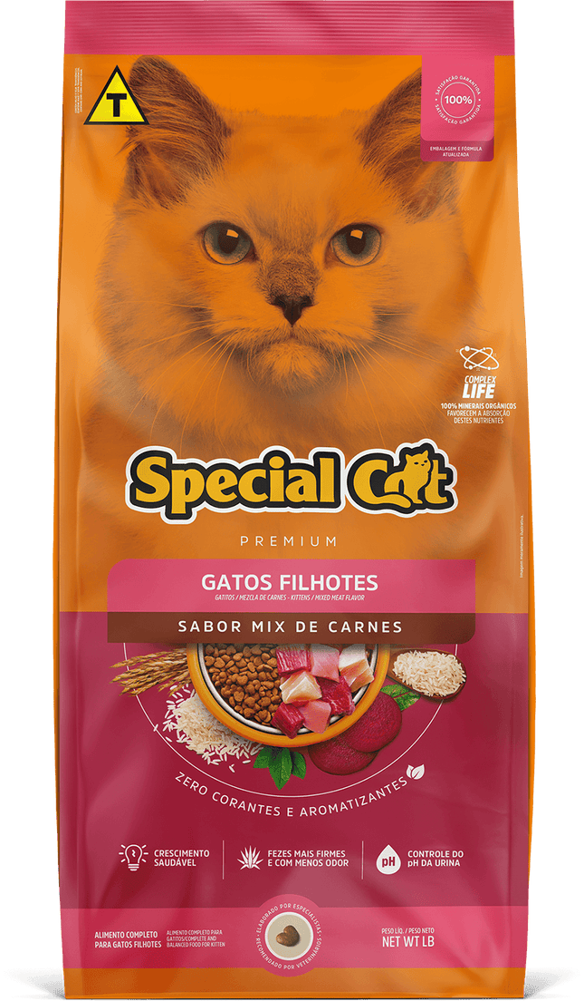 Ração Seca Special Cat para Gatos Filhotes