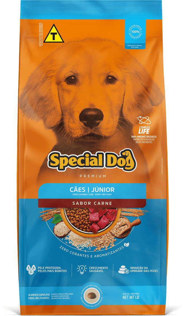 Special Dog Júnior Sabor Carne