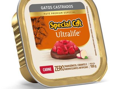 Ração Úmida Special Cat Patê para Gatos Castrados