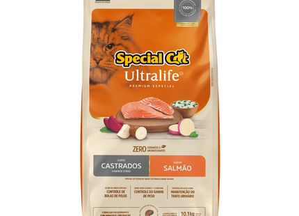 Ração Seca Special Cat Ultralife para Gatos Castrados