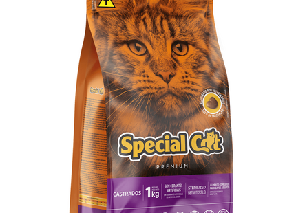 Ração Seca Special Cat para Gatos Castrados