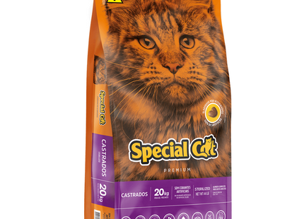 Ração Seca Special Cat para Gatos Castrados