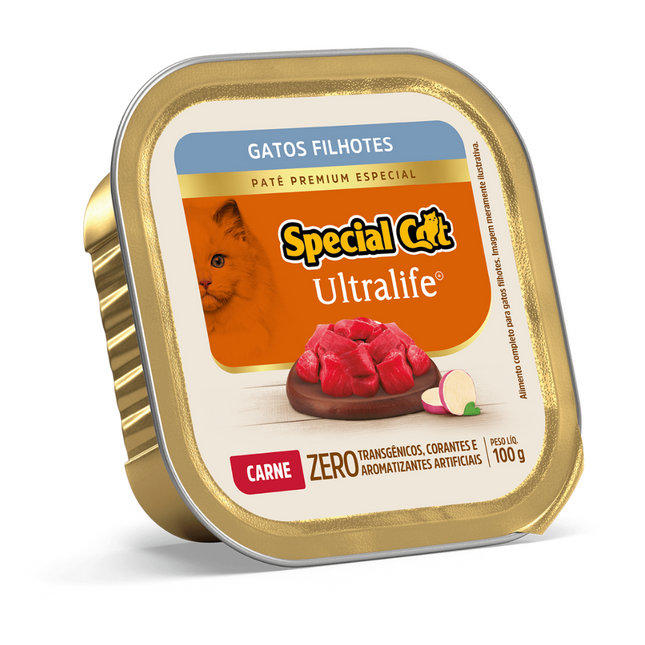 Ração Úmida Special Cat Patê para Gatos Filhotes