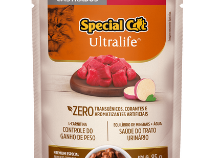 Ração Úmida Special Cat para Gatos Castrados