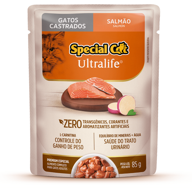 Ração Úmida Special Cat para Gatos Castrados