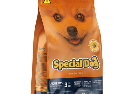 Ração Seca Special Dog para Cachorros Adultos de Porte Pequeno