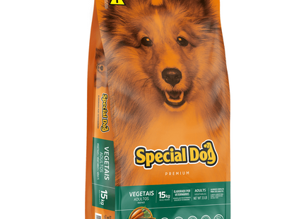 Ração Seca Special Dog Vegetais para Cachorros Adultos