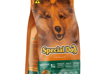 Ração Seca Special Dog Vegetais para Cachorros Adultos