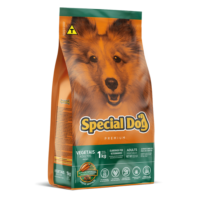 Ração Seca Special Dog Vegetais para Cachorros Adultos