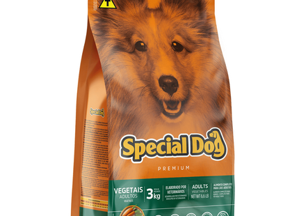 Ração Seca Special Dog Vegetais para Cachorros Adultos