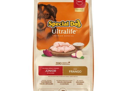 Ração Seca Special Dog Ultralife para Cachorros Filhotes de Porte Médio e Grande