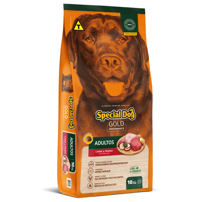 Ração Seca Special Dog Gold Performance Adulto para Cachorros