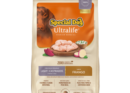 Ração Seca Special Dog Ultralife Light para Cachorros de Porte Pequeno