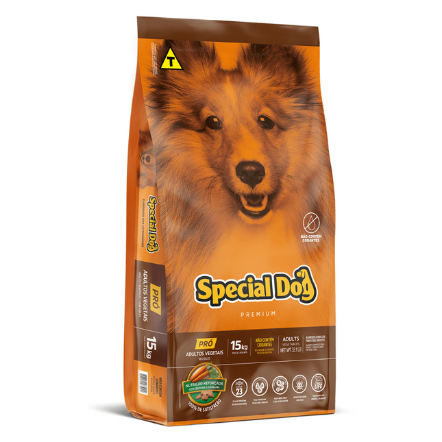 Ração Seca Special Dog Vegetais Pro para Cachorros Adultos