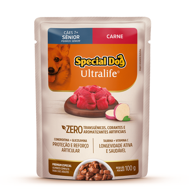 Ração Úmida Special Dog para Cachorros Sênior